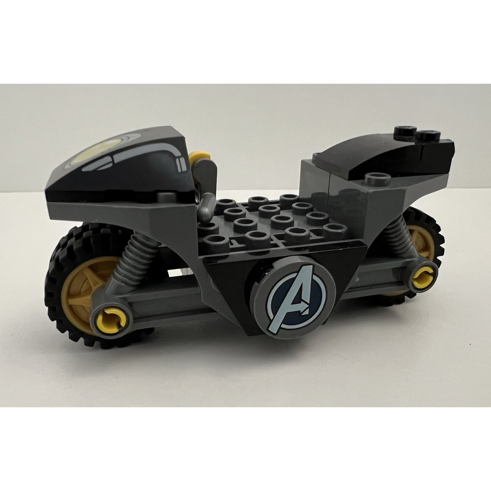 Lego Black Captain America Hydra Faceoff Bike Motorcycle Replacement Part 76189